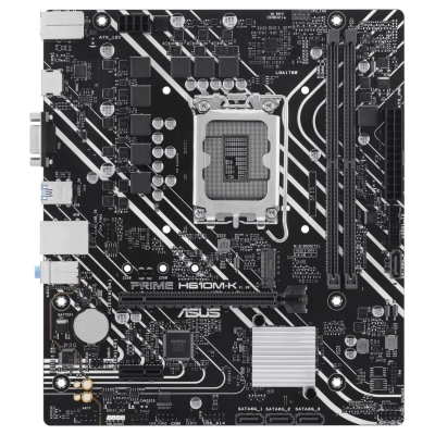Asus Mainboard|ASUS|Intel H610|LGA1700|Micro-ATX|Memory DDR5|Memory slots 2|1xPCI-Express 3.0 1x|1xPCI-Express 4.0 16x|1xM.2|1x1