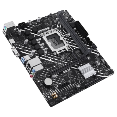 Asus Mainboard|ASUS|Intel H610|LGA1700|Micro-ATX|Memory DDR5|Memory slots 2|1xPCI-Express 3.0 1x|1xPCI-Express 4.0 16x|1xM.2|1x1