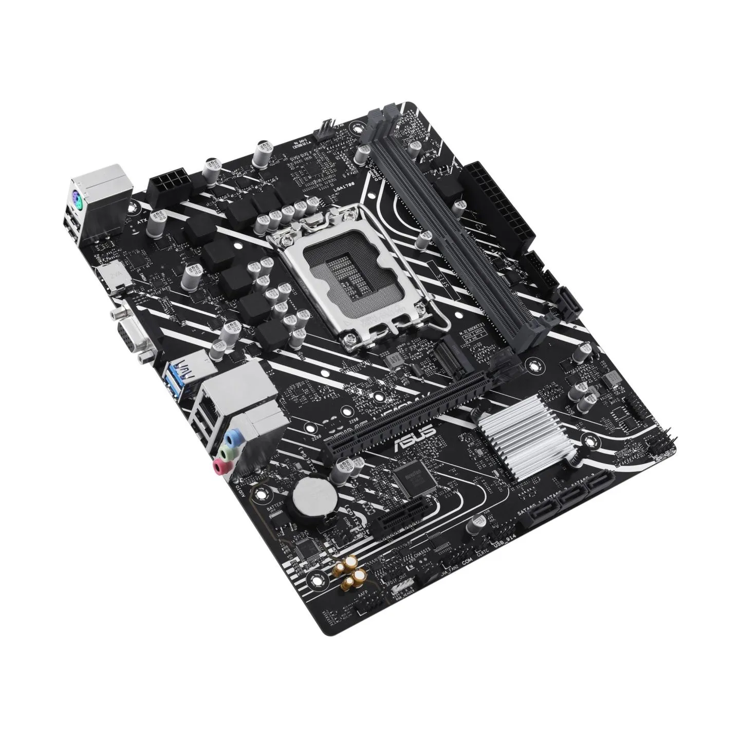 Asus Mainboard|ASUS|Intel H610|LGA1700|Micro-ATX|Memory DDR5|Memory slots 2|1xPCI-Express 3.0 1x|1xPCI-Express 4.0 16x|1xM.2|1x1