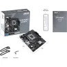 Asus Mainboard|ASUS|Intel H610|LGA1700|Micro-ATX|Memory DDR5|Memory slots 2|1xPCI-Express 3.0 1x|1xPCI-Express 4.0 16x|1xM.2|1x1