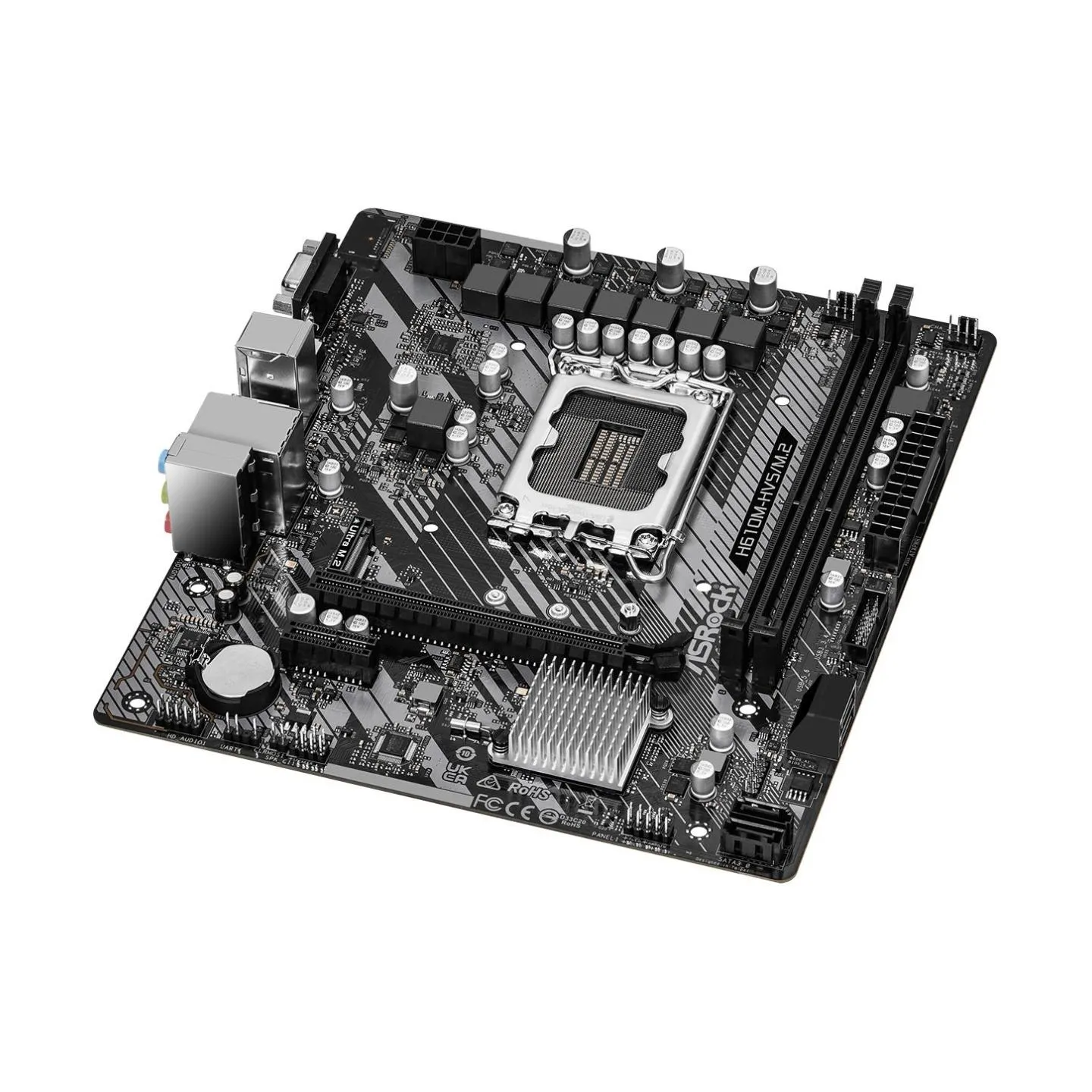 Asrock Motherboard H610M-HVS/M.2 R2.0 s1700 2DDR4 D-Sub/HDMI mATX