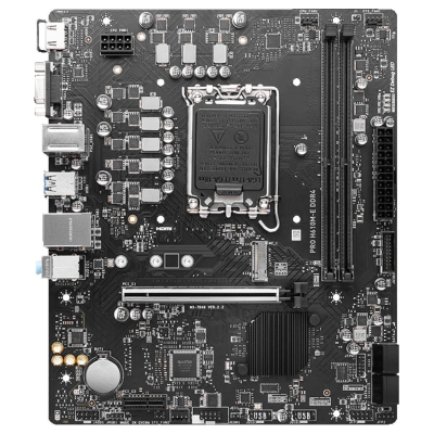 MSI Mainboard|MSI|Intel H610|LGA1700|MicroATX|Memory DDR4|Memory slots 2|1xPCI-Express 1x|1xPCI-Express 16x|1xM.2|1x15pin D-sub|