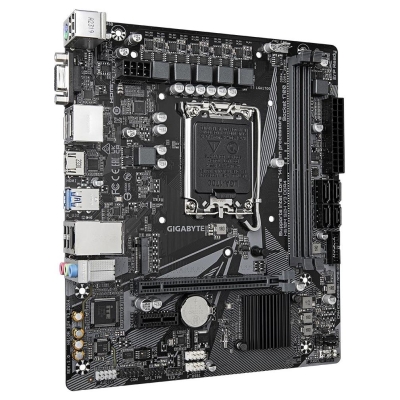 Gigabyte Mainboard|GIGABYTE|Intel H610|LGA1700|Micro-ATX|Memory DDR4|Memory slots 2|1xPCI-Express 3.0 1x|1xPCI-Express 4.0 16x|1