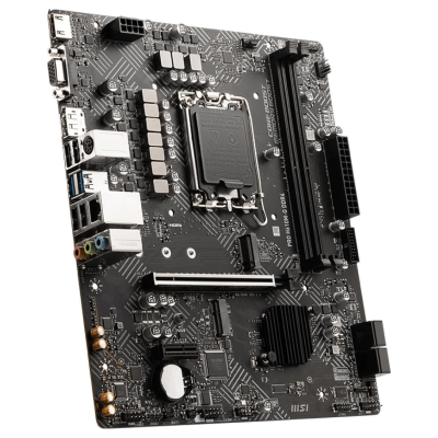 MSI Mainboard|MSI|Intel H610|LGA1700|MicroATX|Memory DDR4|Memory slots 2|1xPCI-Express 3.0 1x|1xPCI-Express 4.0 16x|1xM.2|1x15pi