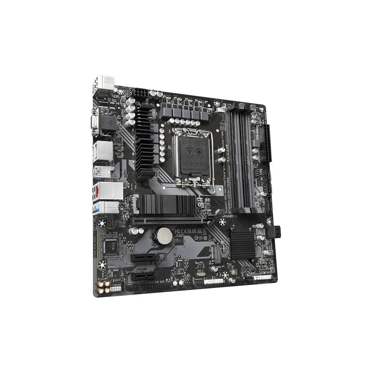 Gigabyte Mainboard|GIGABYTE|B760M DS3H DDR4|Intel B760 Express|LGA 1700|micro ATX|RAM DDR4-SDRAM|4xSlots|2xNumber of M.2 (M) slo