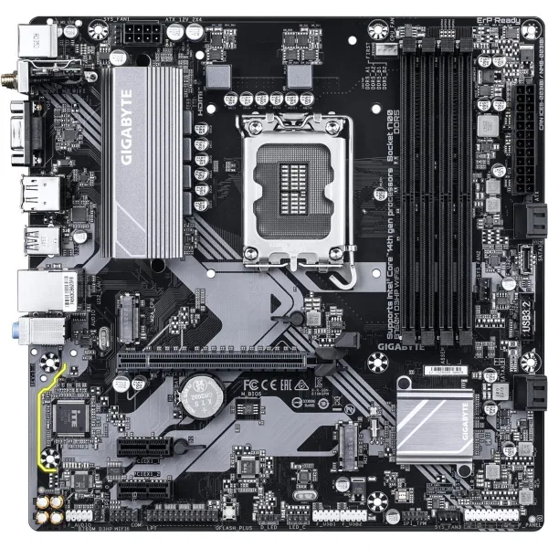 Gigabyte Mainboard|GIGABYTE|Intel B760 Express|LGA1700|Micro-ATX|Memory DDR5|Memory slots 4|B760MD3HPWIFI61.0