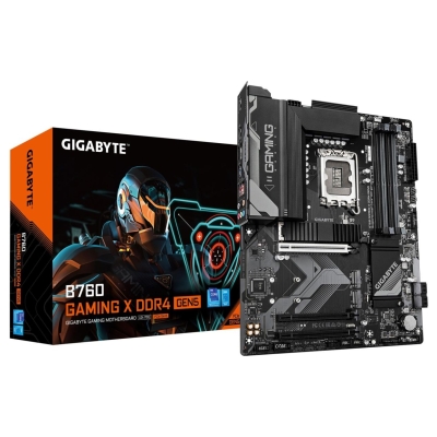 Gigabyte Mainboard|GIGABYTE|Intel B760|LGA 1700|ATX|RAM DDR4-SDRAM|4xSlots|3xNumber of M.2 (M) slots|B760GAMINGXD4GEN5