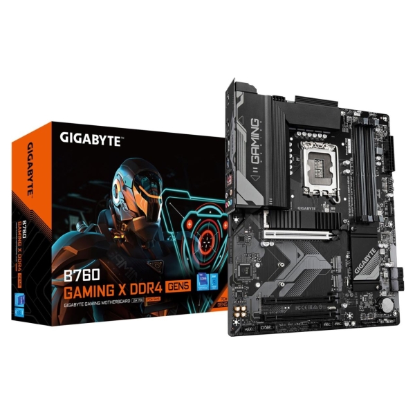 Gigabyte Mainboard|GIGABYTE|Intel B760|LGA 1700|ATX|RAM DDR4-SDRAM|4xSlots|3xNumber of M.2 (M) slots|B760GAMINGXD4GEN5