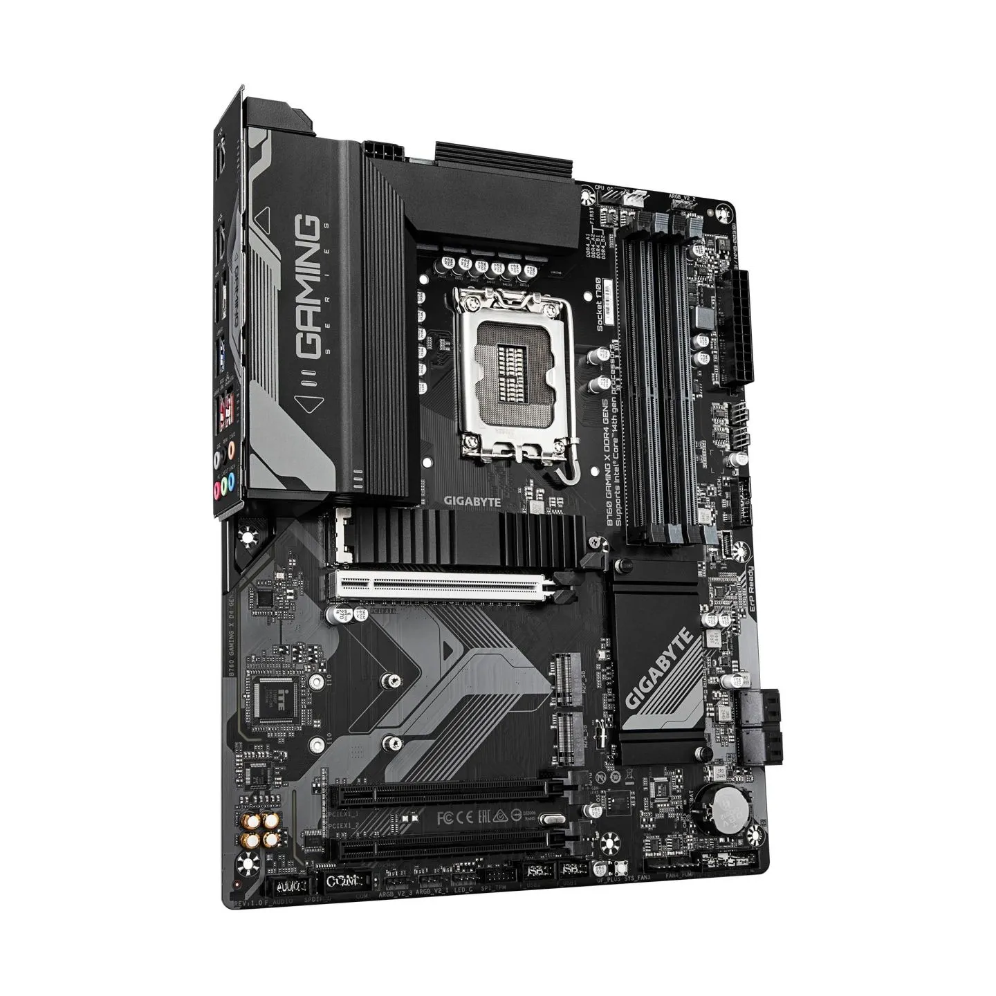 Gigabyte B760 GAMING X DDR4 GEN5 | Processor family Intel | Processor socket LGA1700 | DDR4 | Supported hard disk drive interfac