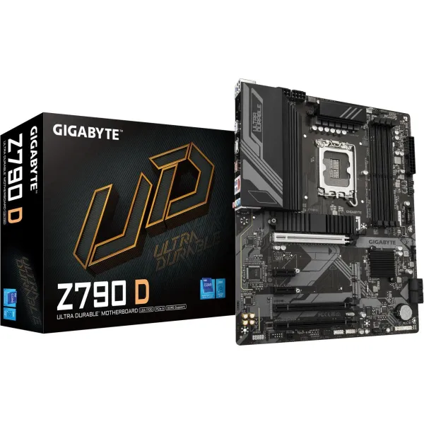 Gigabyte Mainboard|GIGABYTE|Intel Z790|LGA1700|ATX|Memory DDR5|Memory slots 4|Z790D1.2