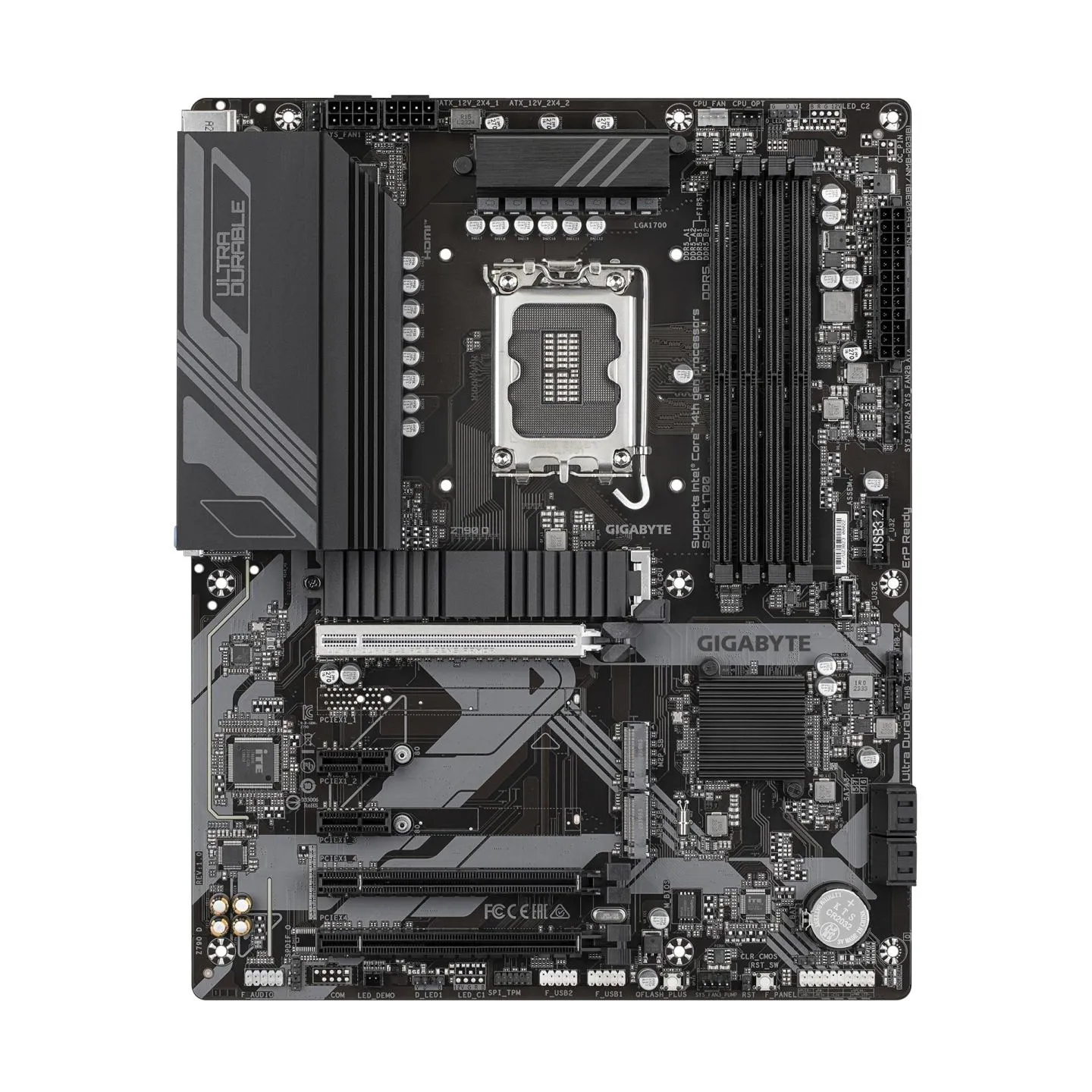 Gigabyte Mainboard|GIGABYTE|Intel Z790|LGA1700|ATX|Memory DDR5|Memory slots 4|Z790D1.2