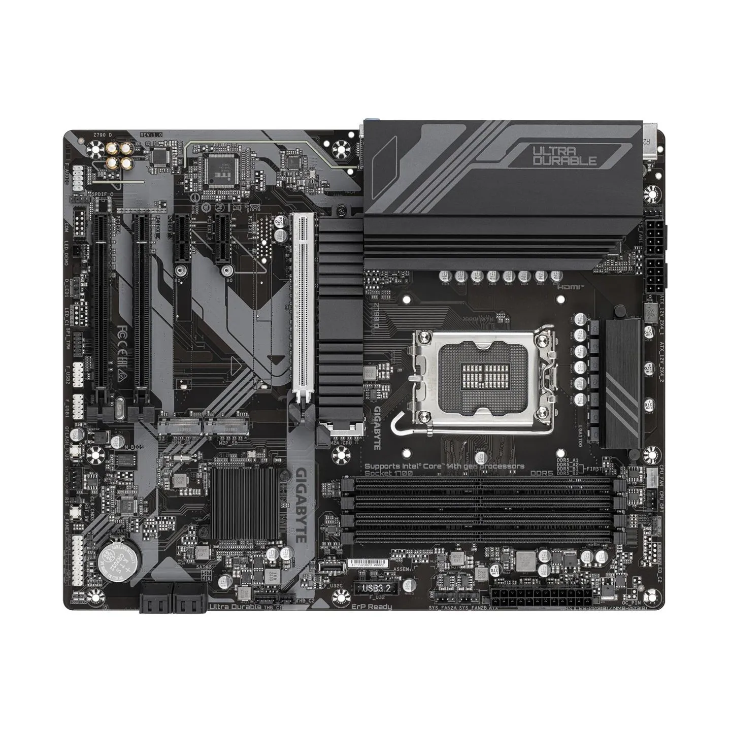 Gigabyte Mainboard|GIGABYTE|Intel Z790|LGA1700|ATX|Memory DDR5|Memory slots 4|Z790D1.2