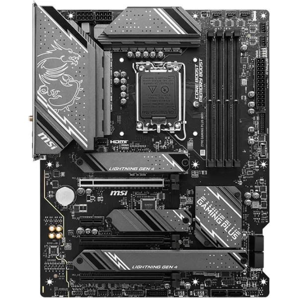 MSI Mainboard|MSI|Intel Z790|LGA1700|ATX|Memory DDR5|Memory slots 4|1xPCI-Express 1x|3xPCI-Express 16x|4xM.2|1xHDMI|1xDisplayPor