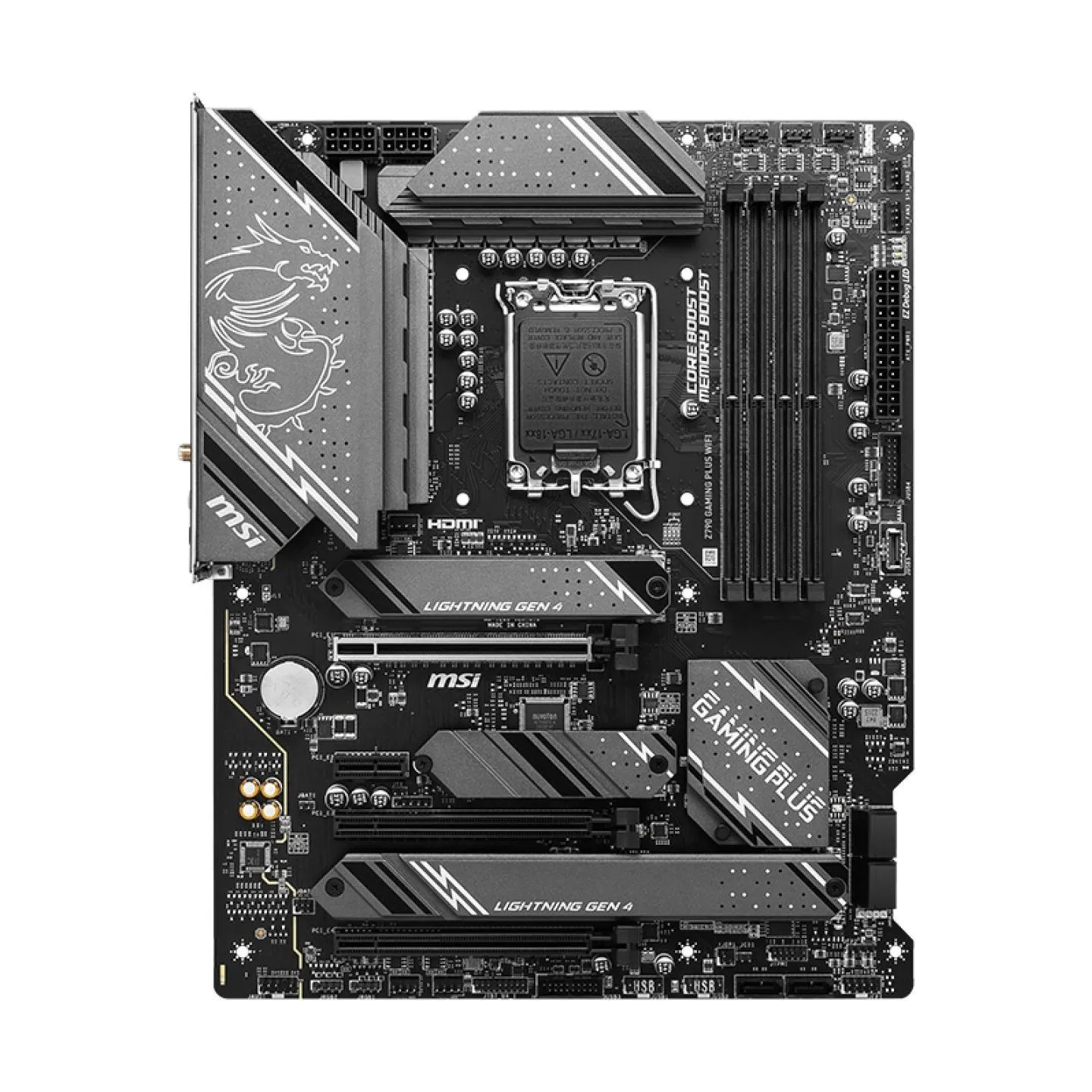 MSI Mainboard|MSI|Intel Z790|LGA1700|ATX|Memory DDR5|Memory slots 4|1xPCI-Express 1x|3xPCI-Express 16x|4xM.2|1xHDMI|1xDisplayPor