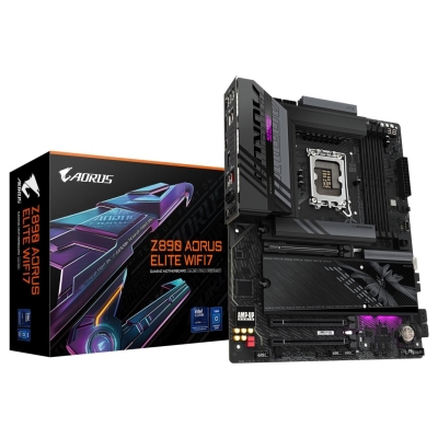 Gigabyte Mainboard|GIGABYTE|Intel Z890|LGA1851|ATX|Memory DDR5|Memory slots 4|Z890AELITEWIFI71.0
