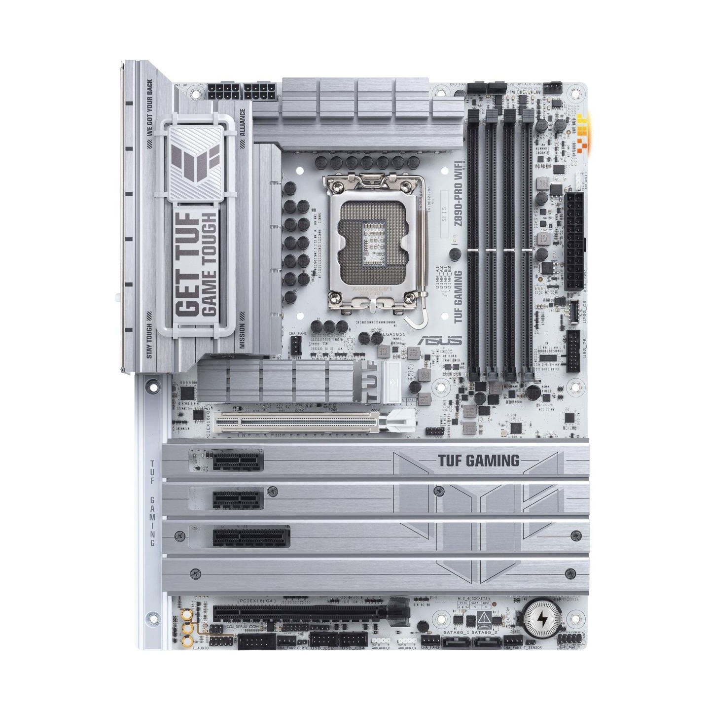 Asus Mainboard|ASUS|Intel Z890|LGA1851|ATX|Memory DDR5|Memory slots 4|TUFGAMINGZ890-PROWIFI