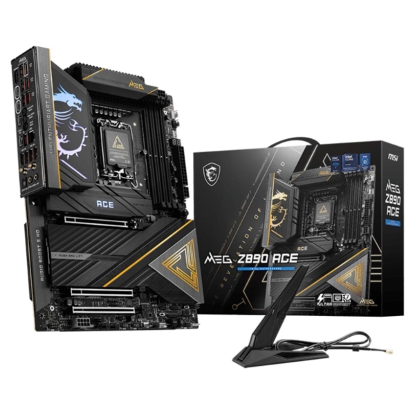 MSI MEG Z890 ACE | Processor family Intel | Processor socket LGA1851 | Supported hard disk drive interfaces SATA, M.2 | Number o