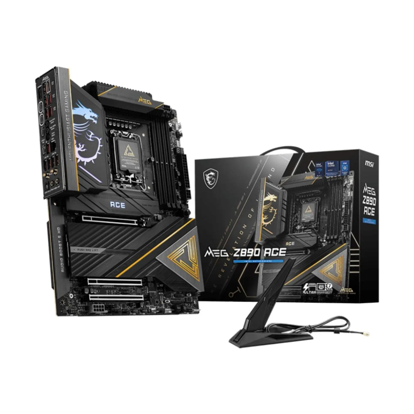 MSI MEG Z890 ACE | Processor family Intel | Processor socket LGA1851 | Supported hard disk drive interfaces SATA, M.2 | Number o