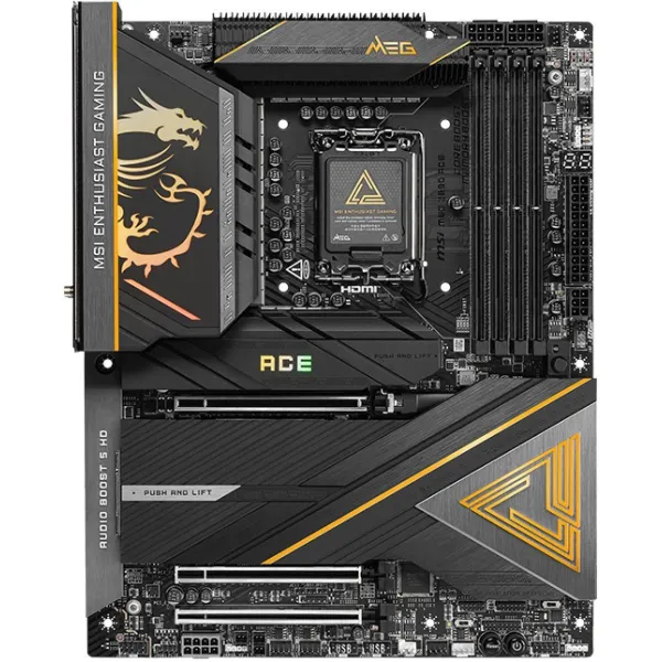 MSI MEG Z890 ACE | Processor family Intel | Processor socket LGA1851 | Supported hard disk drive interfaces SATA, M.2 | Number o