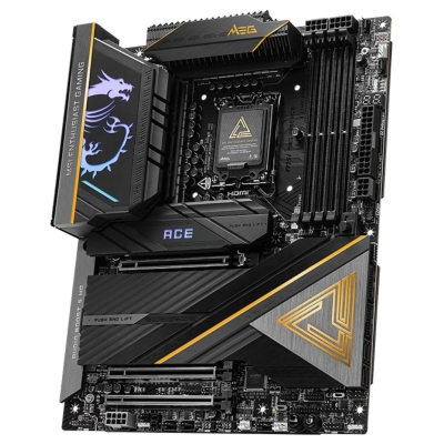 MSI MEG Z890 ACE | Processor family Intel | Processor socket LGA1851 | Supported hard disk drive interfaces SATA, M.2 | Number o