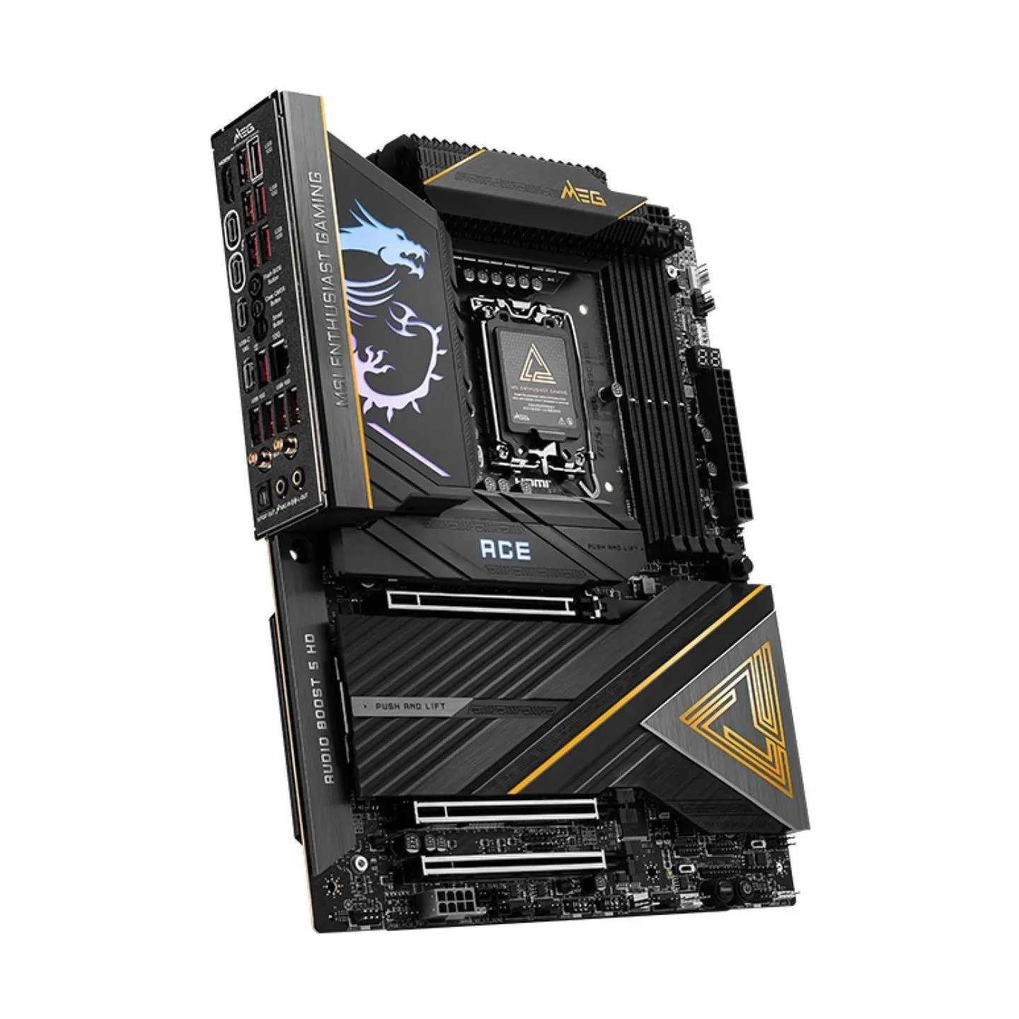 MSI MEG Z890 ACE | Processor family Intel | Processor socket LGA1851 | Supported hard disk drive interfaces SATA, M.2 | Number o
