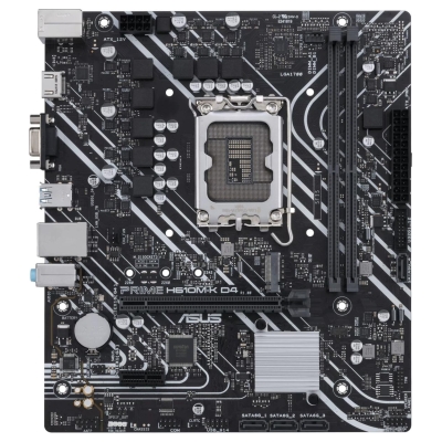Asus Mainboard|ASUS|Intel H610|LGA1700|MicroATX|Memory DDR4|Memory slots 2|1xPCI-Express 3.0 1x|1xPCI-Express 4.0 16x|1xM.2|1x15