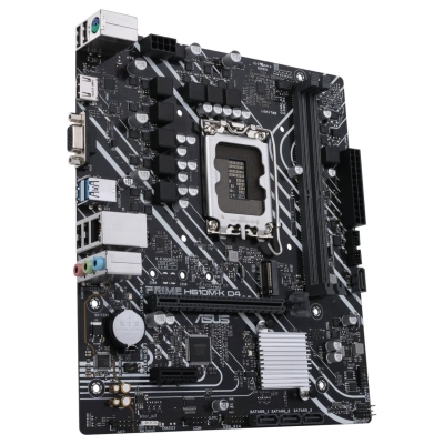 Asus Mainboard|ASUS|Intel H610|LGA1700|MicroATX|Memory DDR4|Memory slots 2|1xPCI-Express 3.0 1x|1xPCI-Express 4.0 16x|1xM.2|1x15