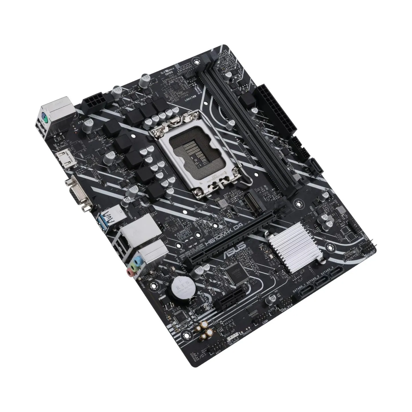 Asus Mainboard|ASUS|Intel H610|LGA1700|MicroATX|Memory DDR4|Memory slots 2|1xPCI-Express 3.0 1x|1xPCI-Express 4.0 16x|1xM.2|1x15