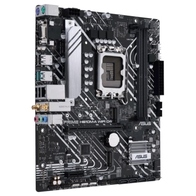 Asus Mainboard|ASUS|Intel H610|LGA1700|Micro-ATX|Memory DDR4|Memory slots 2|1xPCI-Express 3.0 1x|1xPCI-Express 4.0 16x|2xM.2|1x1