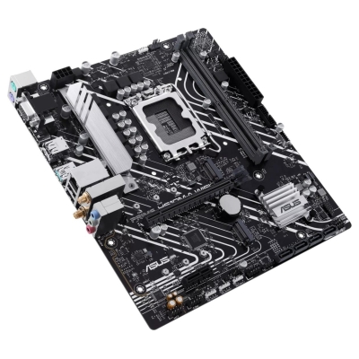 Asus Mainboard|ASUS|Intel H610|LGA 1700|micro ATX|RAM DDR5-SDRAM|2xSlots|Wi-Fi Yes|Bluetooth Yes|2xNumber of M.2 (M) slots|PRIME