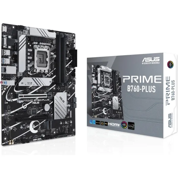 Asus Mainboard|ASUS|Intel B760 Express|LGA1700|ATX|Memory DDR5|Memory slots 4|2xPCI-Express 3.0 1x|1xPCI-Express 4.0 16x|1xPCI-E