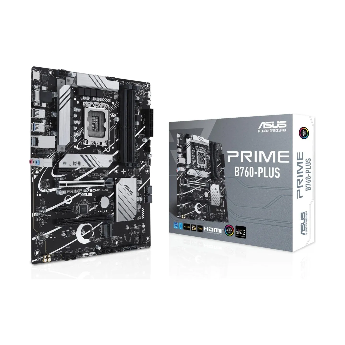 Asus Mainboard|ASUS|Intel B760 Express|LGA1700|ATX|Memory DDR5|Memory slots 4|2xPCI-Express 3.0 1x|1xPCI-Express 4.0 16x|1xPCI-E