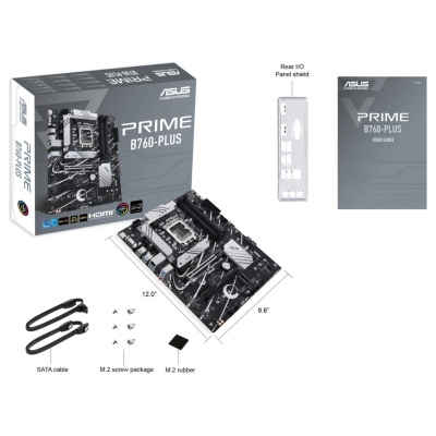 Asus Mainboard|ASUS|Intel B760 Express|LGA1700|ATX|Memory DDR5|Memory slots 4|2xPCI-Express 3.0 1x|1xPCI-Express 4.0 16x|1xPCI-E