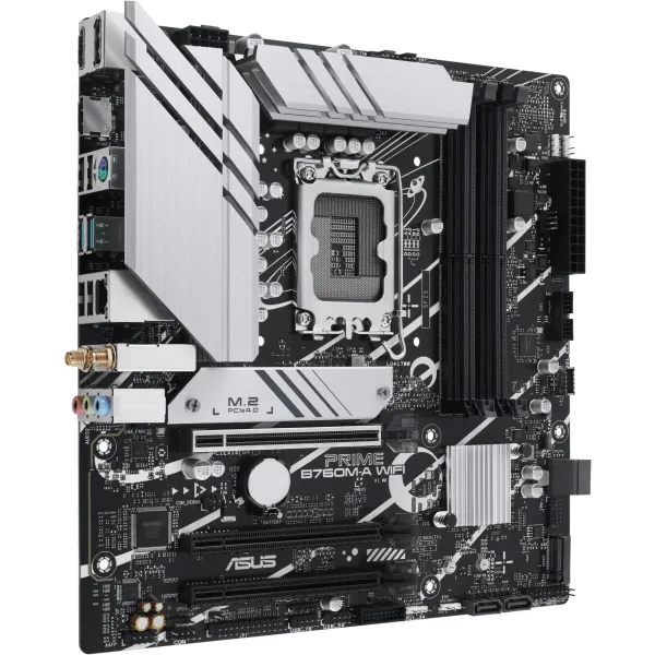 Asus Mainboard|ASUS|Intel B760 Express|LGA1700|Micro-ATX|Memory DDR5|Memory slots 4|3xPCI-Express 4.0 16x|2xM.2|2xHDMI|1xDisplay