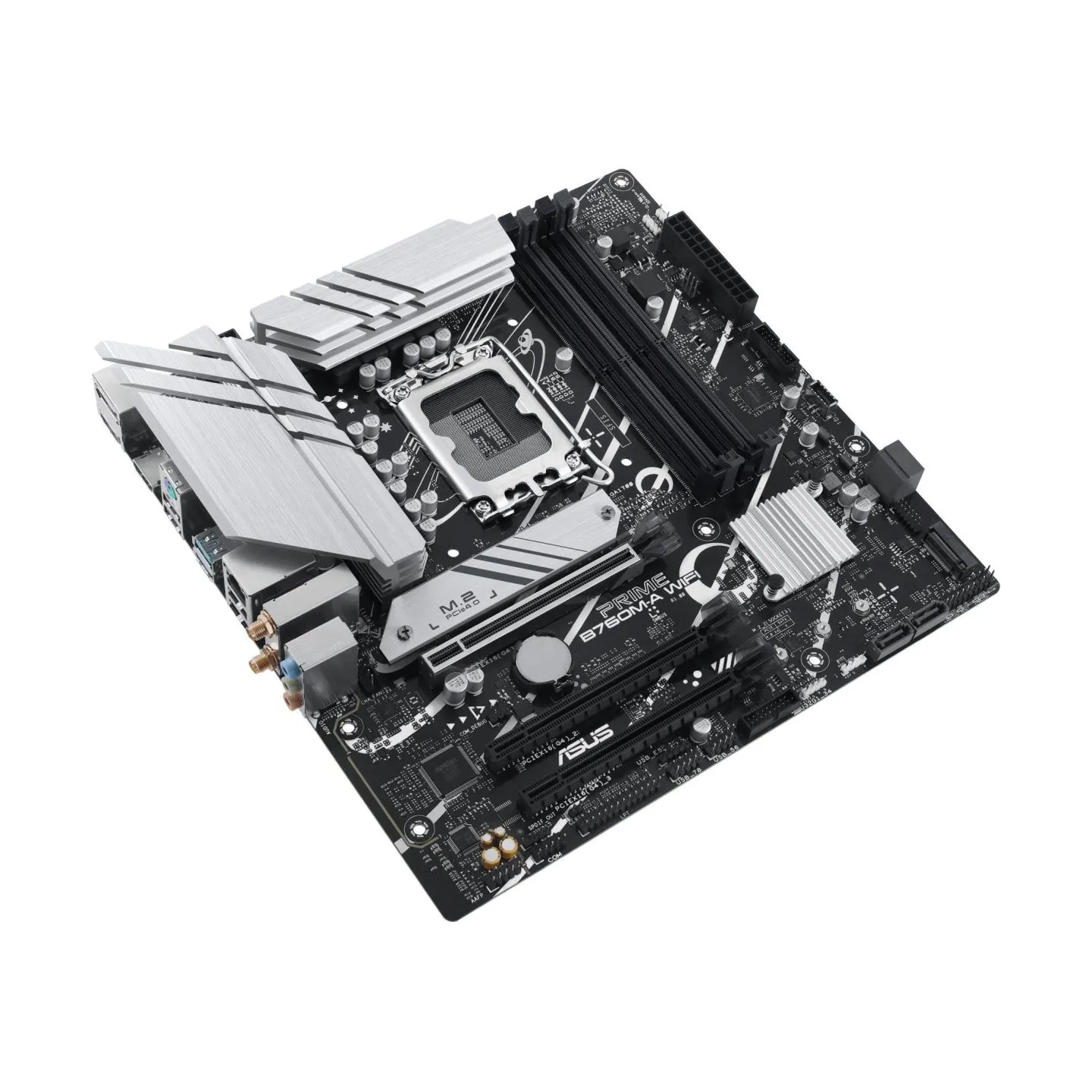 Asus Mainboard|ASUS|Intel B760 Express|LGA1700|Micro-ATX|Memory DDR5|Memory slots 4|3xPCI-Express 4.0 16x|2xM.2|2xHDMI|1xDisplay