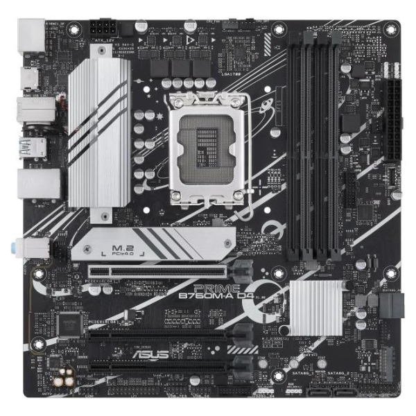 Asus Mainboard|ASUS|Intel B760 Express|LGA1700|Micro-ATX|Memory DDR4|Memory slots 4|1xPCI-Express 4.0 16x|2xM.2|1xHDMI|1xDisplay