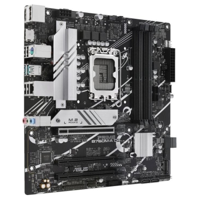 Asus Mainboard|ASUS|Intel B760 Express|LGA1700|Micro-ATX|Memory DDR4|Memory slots 4|1xPCI-Express 4.0 16x|2xM.2|1xHDMI|1xDisplay