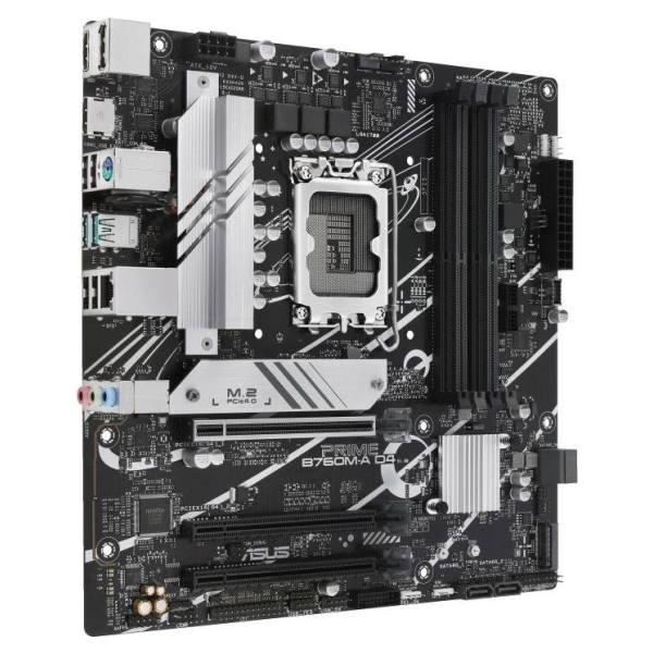 Asus Mainboard|ASUS|Intel B760 Express|LGA1700|Micro-ATX|Memory DDR4|Memory slots 4|1xPCI-Express 4.0 16x|2xM.2|1xHDMI|1xDisplay