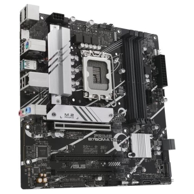 Asus Mainboard|ASUS|Intel B760 Express|LGA1700|Micro-ATX|Memory DDR4|Memory slots 4|1xPCI-Express 4.0 16x|2xM.2|1xHDMI|1xDisplay