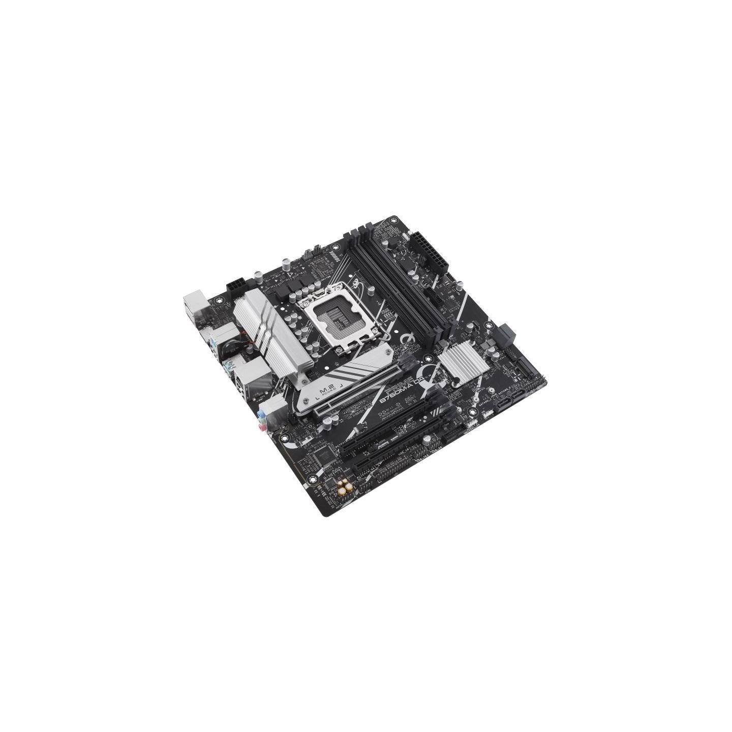 Asus Mainboard|ASUS|Intel B760 Express|LGA1700|Micro-ATX|Memory DDR4|Memory slots 4|1xPCI-Express 4.0 16x|2xM.2|1xHDMI|1xDisplay