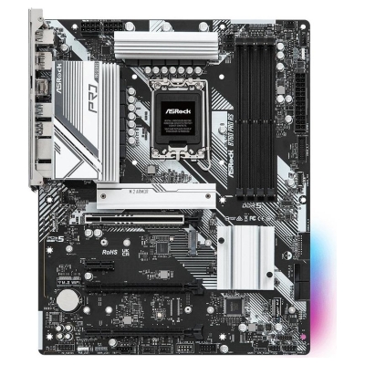 Asrock Mainboard|ASROCK|Intel B760 Express|LGA1700|ATX|Memory DDR5|Memory slots 4|1xPCI-Express 3.0 1x|1xPCI-Express 3.0 16x|1xP