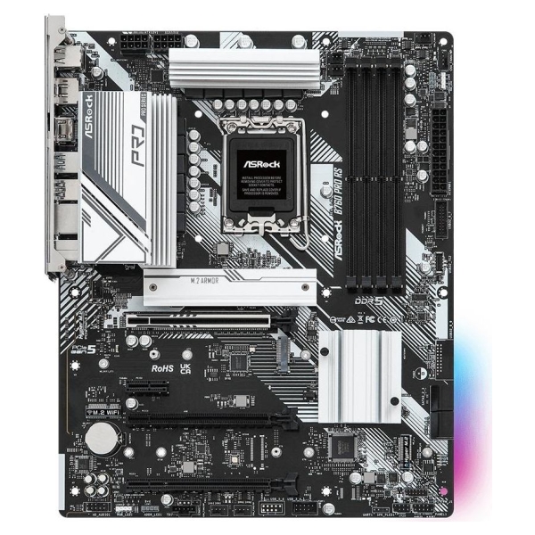 Asrock Mainboard|ASROCK|Intel B760 Express|LGA1700|ATX|Memory DDR5|Memory slots 4|1xPCI-Express 3.0 1x|1xPCI-Express 3.0 16x|1xP