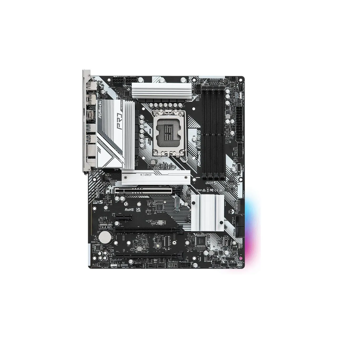 Asrock Mainboard|ASROCK|Intel B760 Express|LGA1700|ATX|Memory DDR5|Memory slots 4|1xPCI-Express 3.0 1x|1xPCI-Express 3.0 16x|1xP