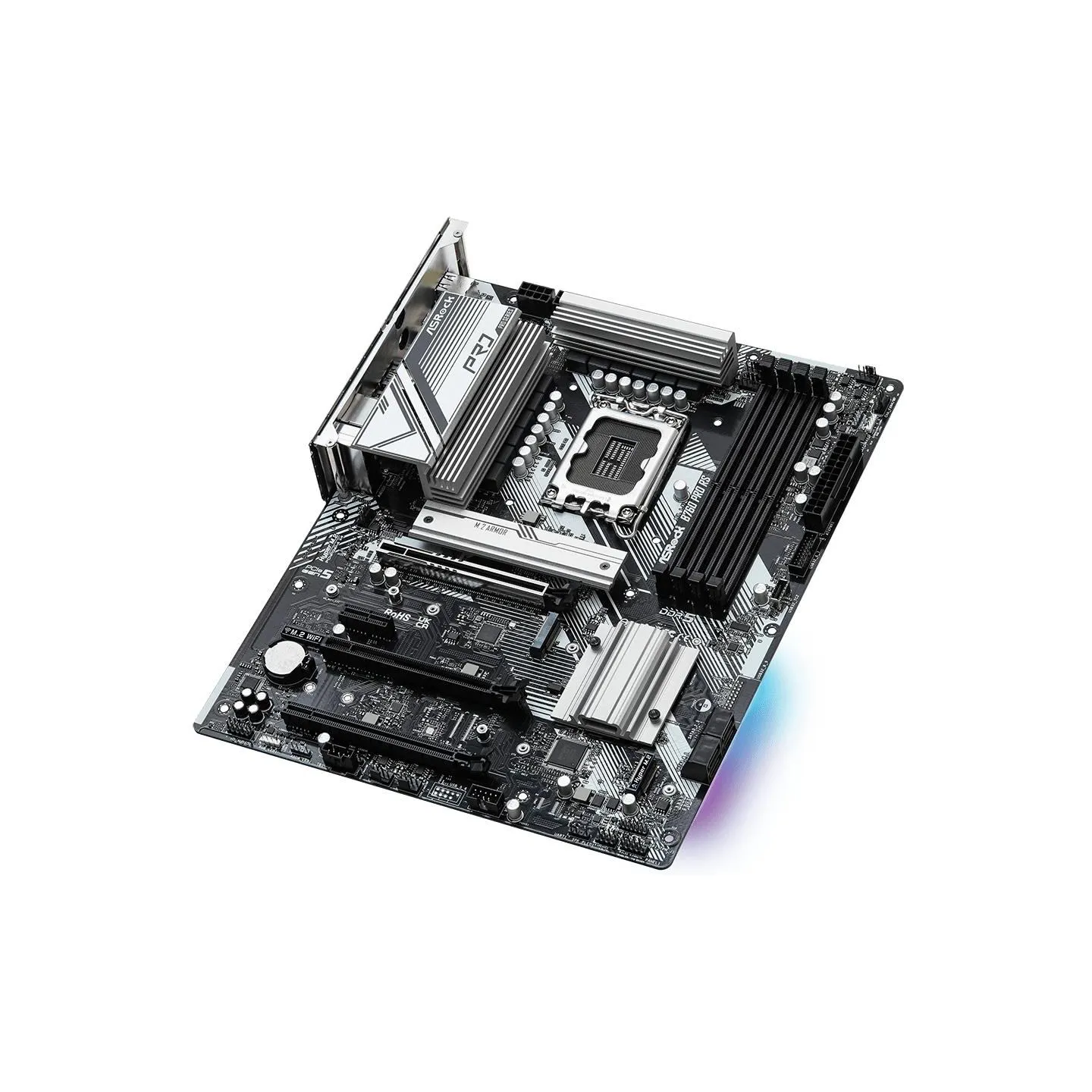 Asrock Mainboard|ASROCK|Intel B760 Express|LGA1700|ATX|Memory DDR5|Memory slots 4|1xPCI-Express 3.0 1x|1xPCI-Express 3.0 16x|1xP