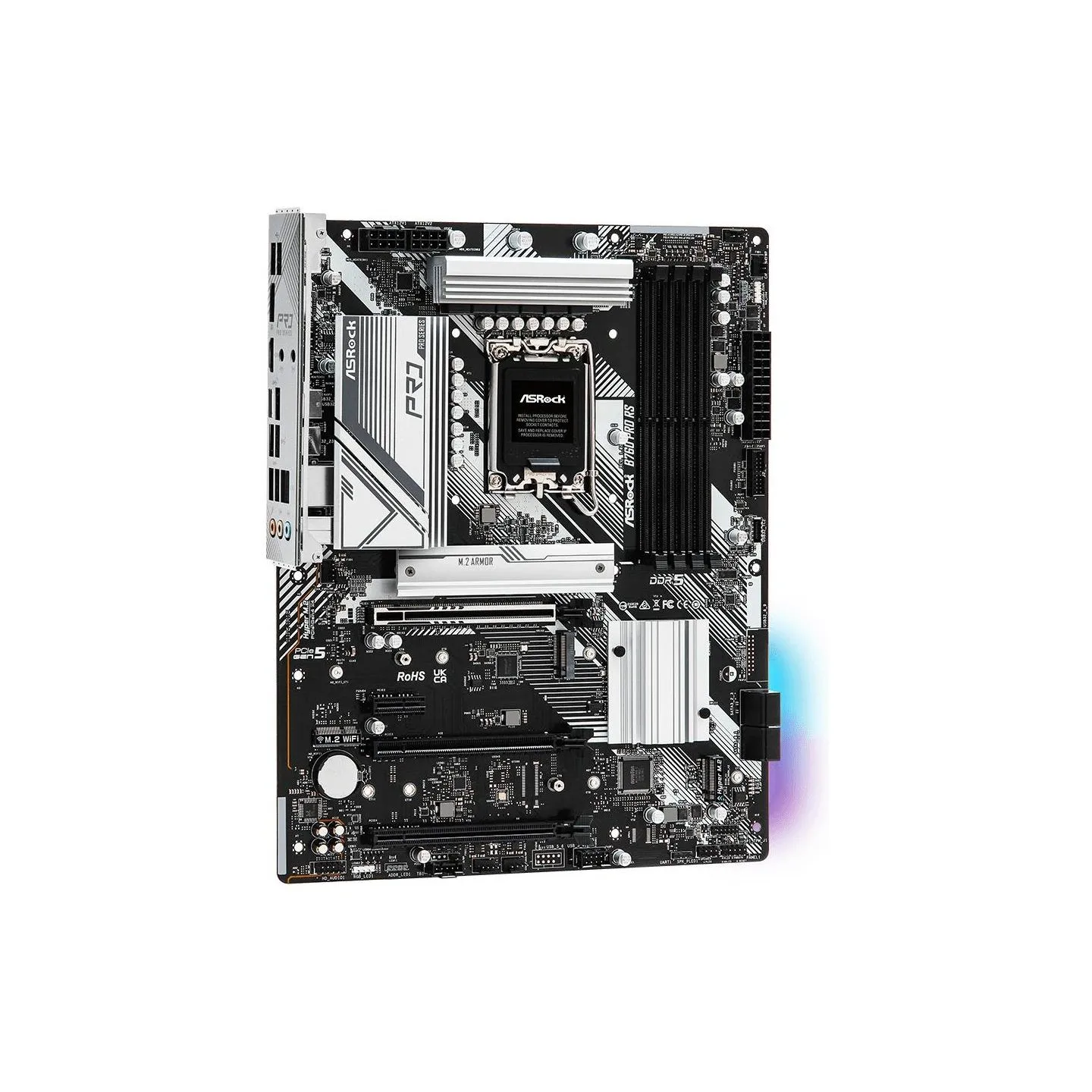 Asrock Mainboard|ASROCK|Intel B760 Express|LGA1700|ATX|Memory DDR5|Memory slots 4|1xPCI-Express 3.0 1x|1xPCI-Express 3.0 16x|1xP