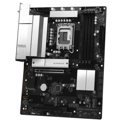Asrock Mainboard|ASROCK|B860 Rock WiFi 7|Intel B860|LGA 1851 (Socket V1)|ATX|RAM DDR5-SDRAM|4xSlots|Wi-Fi Yes|Bluetooth Yes|3xNu