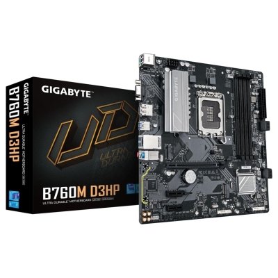 Gigabyte Mainboard|GIGABYTE|Intel B760 Express|LGA1700|Micro-ATX|Memory DDR5|Memory slots 4|2xPCI-Express 3.0 1x|1xPCI-Express 4