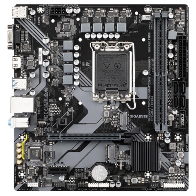 Gigabyte Mainboard|GIGABYTE|Intel B760 Express|LGA1700|Micro-ATX|Memory DDR4|Memory slots 2|1xPCI-Express 3.0 1x|1xPCI-Express 4