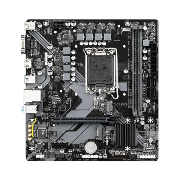 Gigabyte Mainboard|GIGABYTE|Intel B760 Express|LGA1700|Micro-ATX|Memory DDR4|Memory slots 2|1xPCI-Express 3.0 1x|1xPCI-Express 4