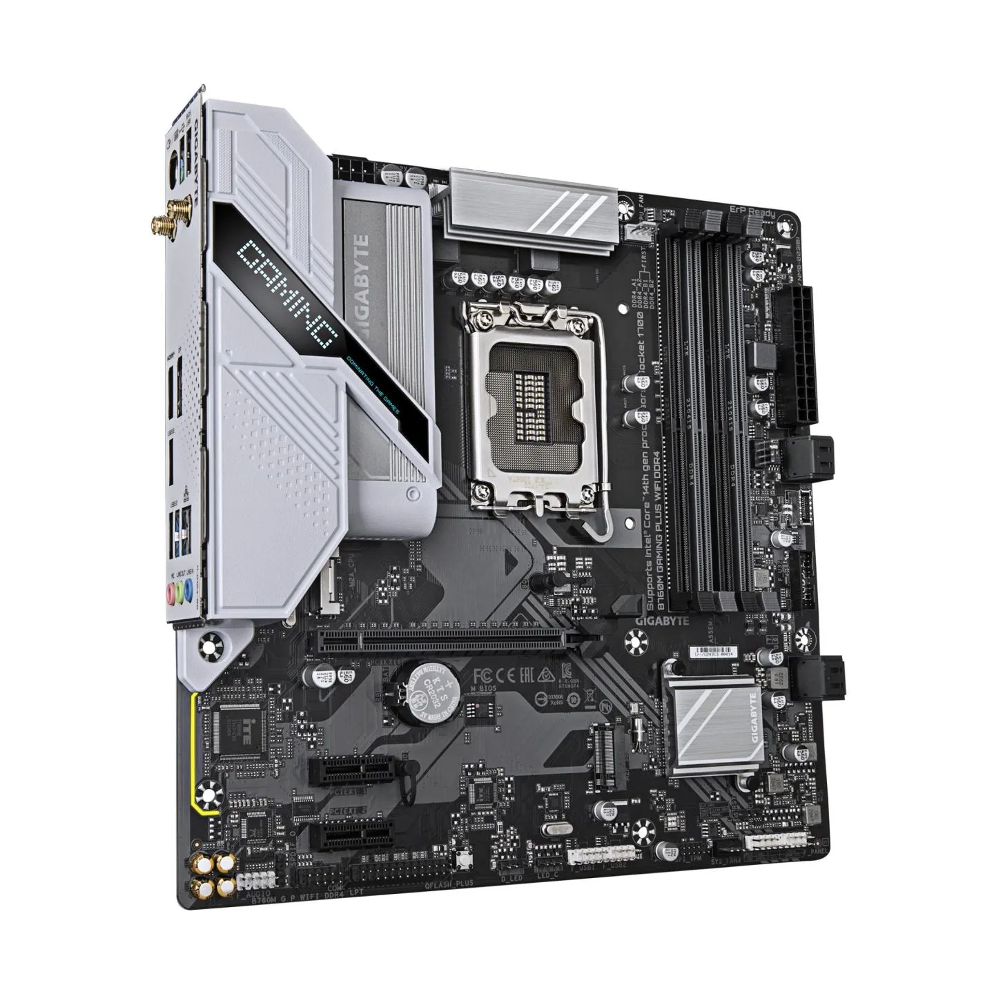 Gigabyte Mainboard|GIGABYTE|Intel B760 Express|LGA1700|Micro-ATX|Memory DDR4|Memory slots 4|2xPCI-Express 3.0 1x|1xPCI-Express 4